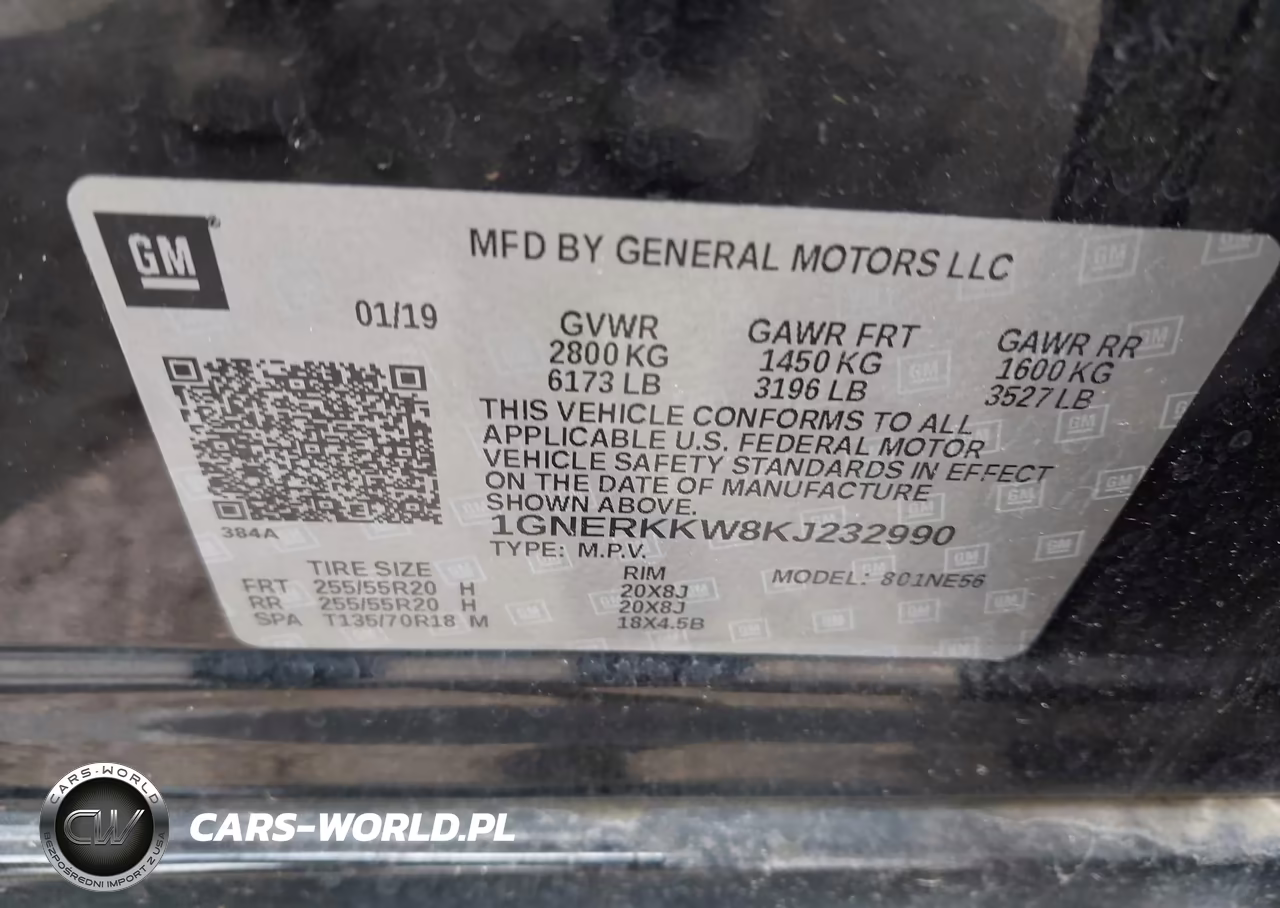 2019 Chevrolet Traverse Premier VIN:1GNERKKW8KJ232990 - 9