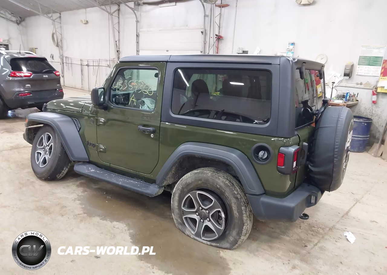 2023 Jeep Wrangler 2-Door Sport S 4X4 VIN:1C4HJXAG2PW602555 - 3