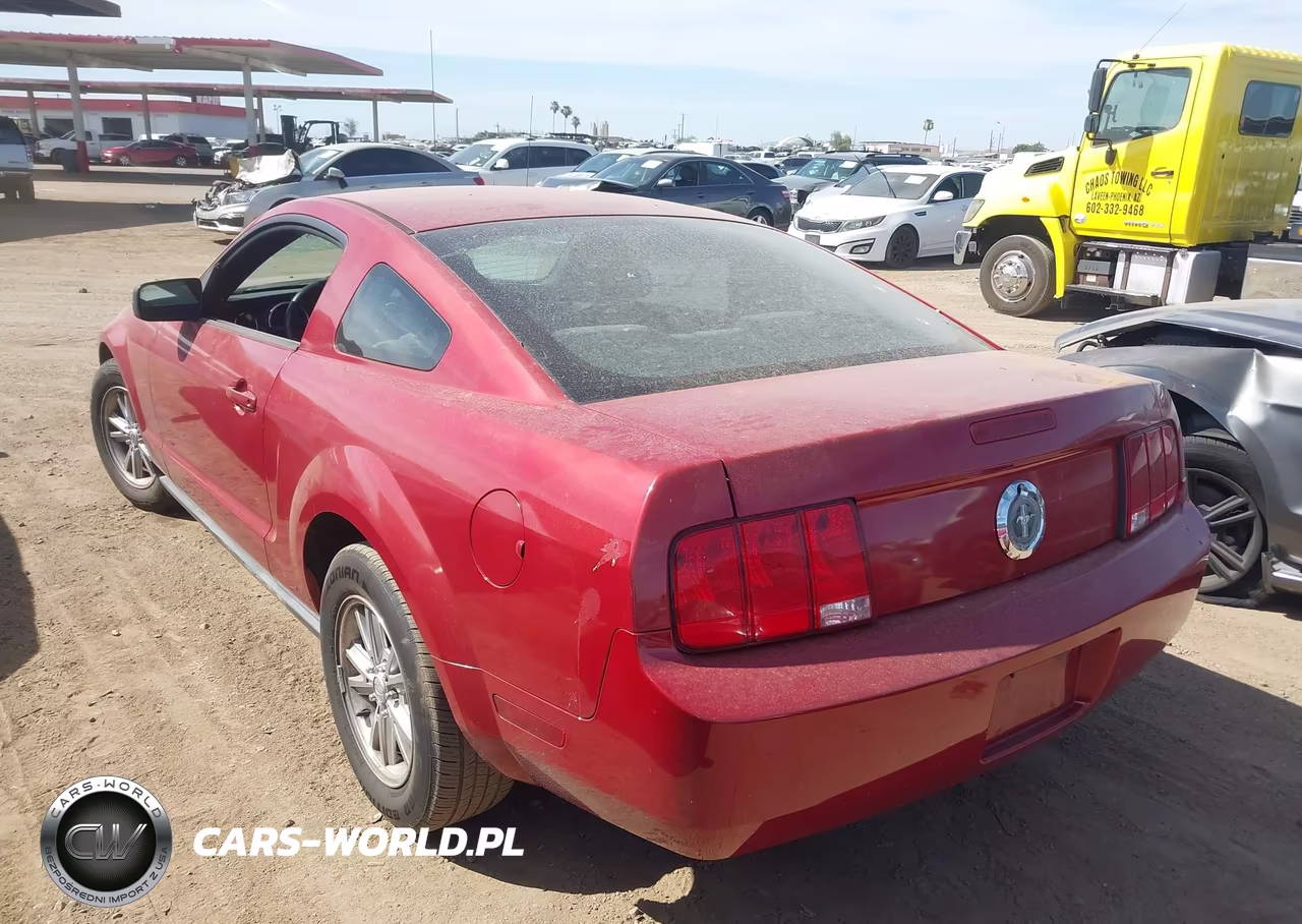 2008 Ford Mustang V6 Deluxe-V6 Premium VIN:1ZVHT80N585166112 - 3