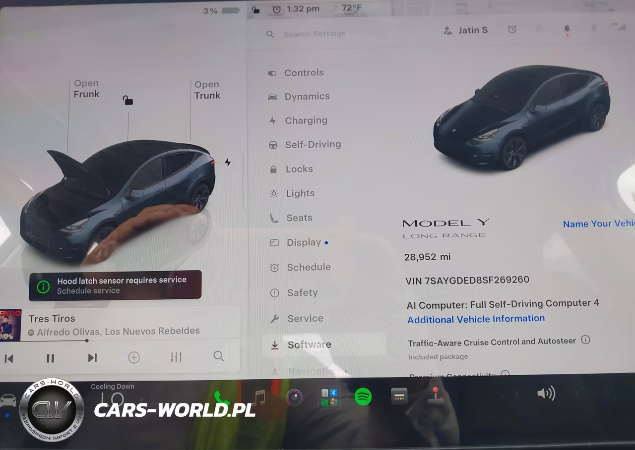 2025 Tesla Model Y Long Range Dual Motor Rear-Wheel Drive VIN:7SAYGDED8SF269260 - 18