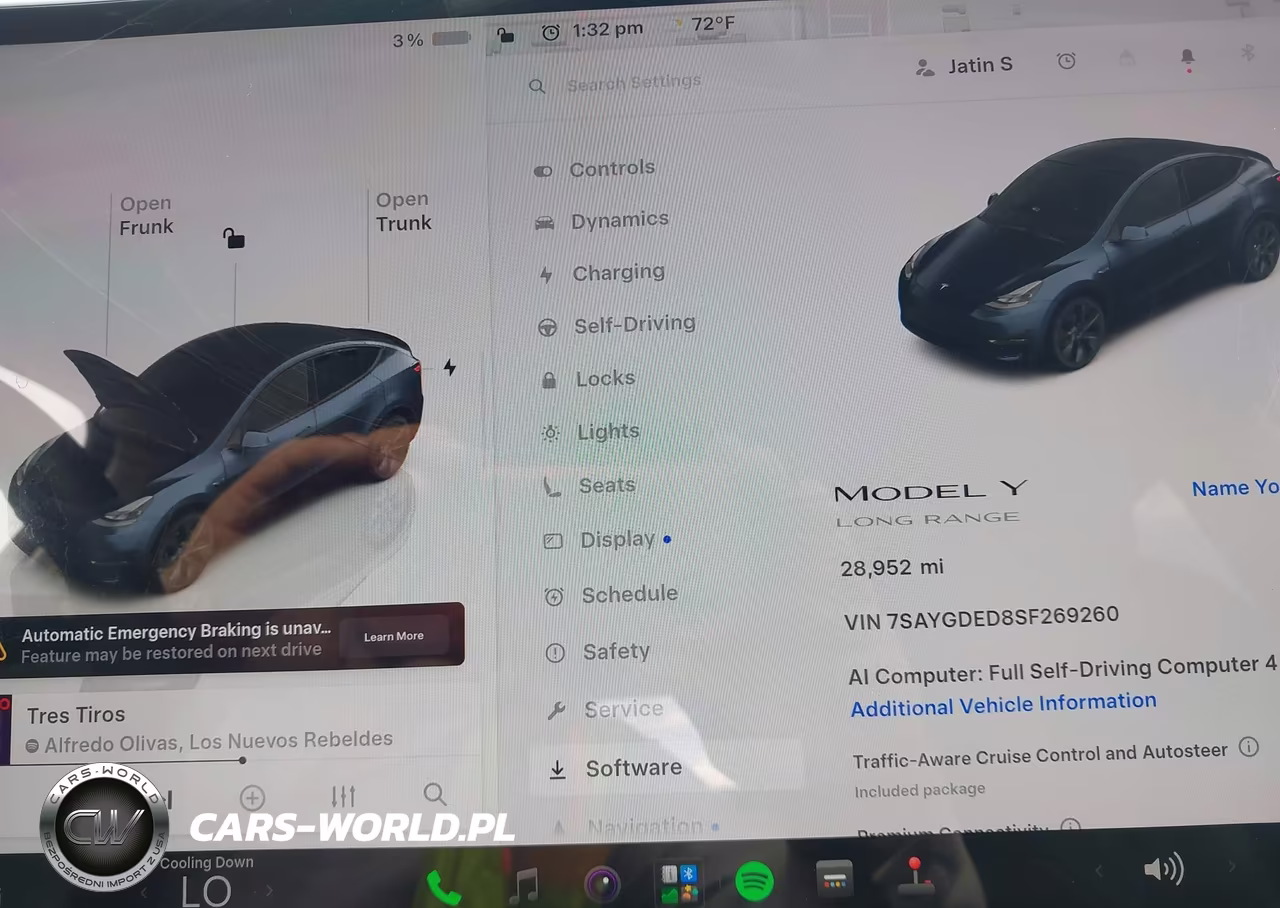 2025 Tesla Model Y Long Range Dual Motor Rear-Wheel Drive VIN:7SAYGDED8SF269260 - 19