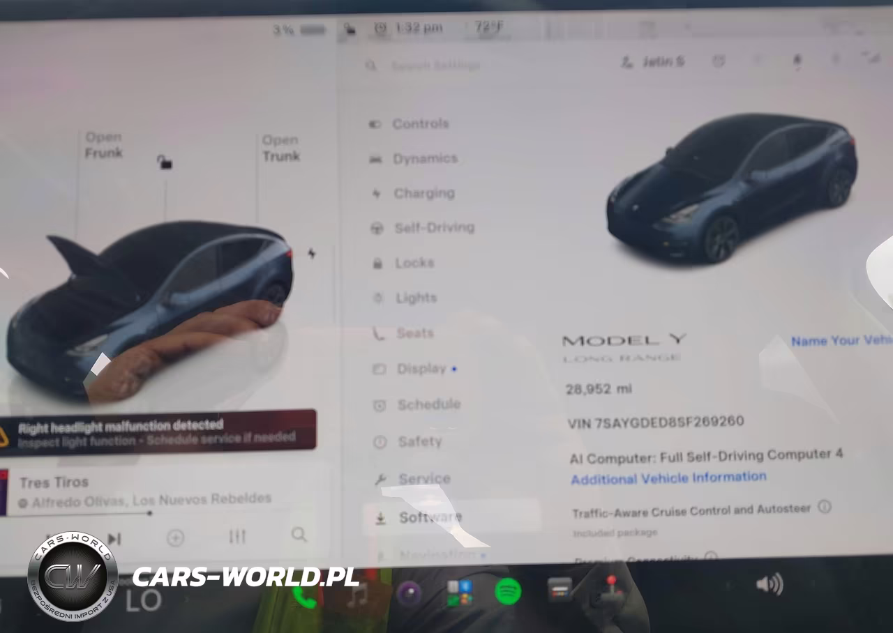 2025 Tesla Model Y Long Range Dual Motor Rear-Wheel Drive VIN:7SAYGDED8SF269260 - 7