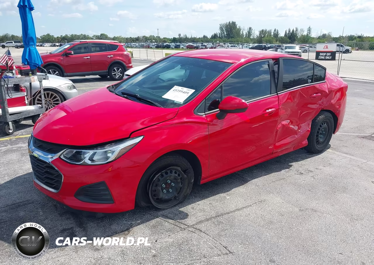 2019 Chevrolet Cruze Ls VIN:1G1BC5SM7K7121222 - 2