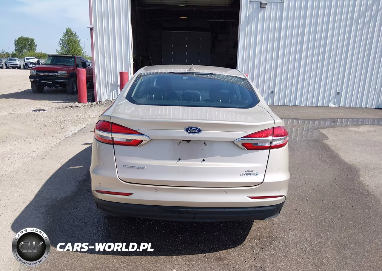 2019 Ford Fusion Hybrid Se VIN:3FA6P0LU5KR274422 - 19