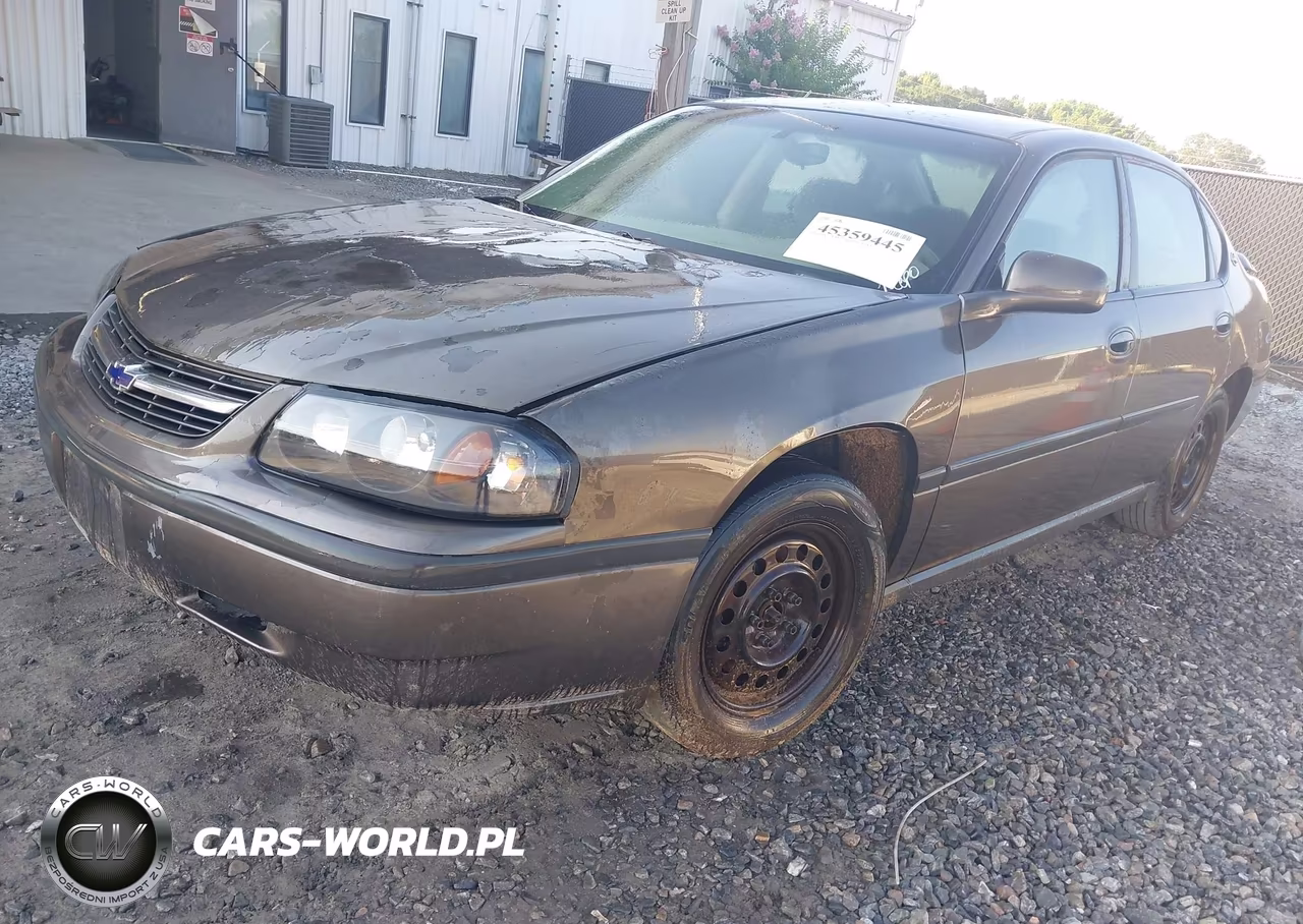 2003 Chevrolet Impala VIN:2G1WF52E639134027 - 2