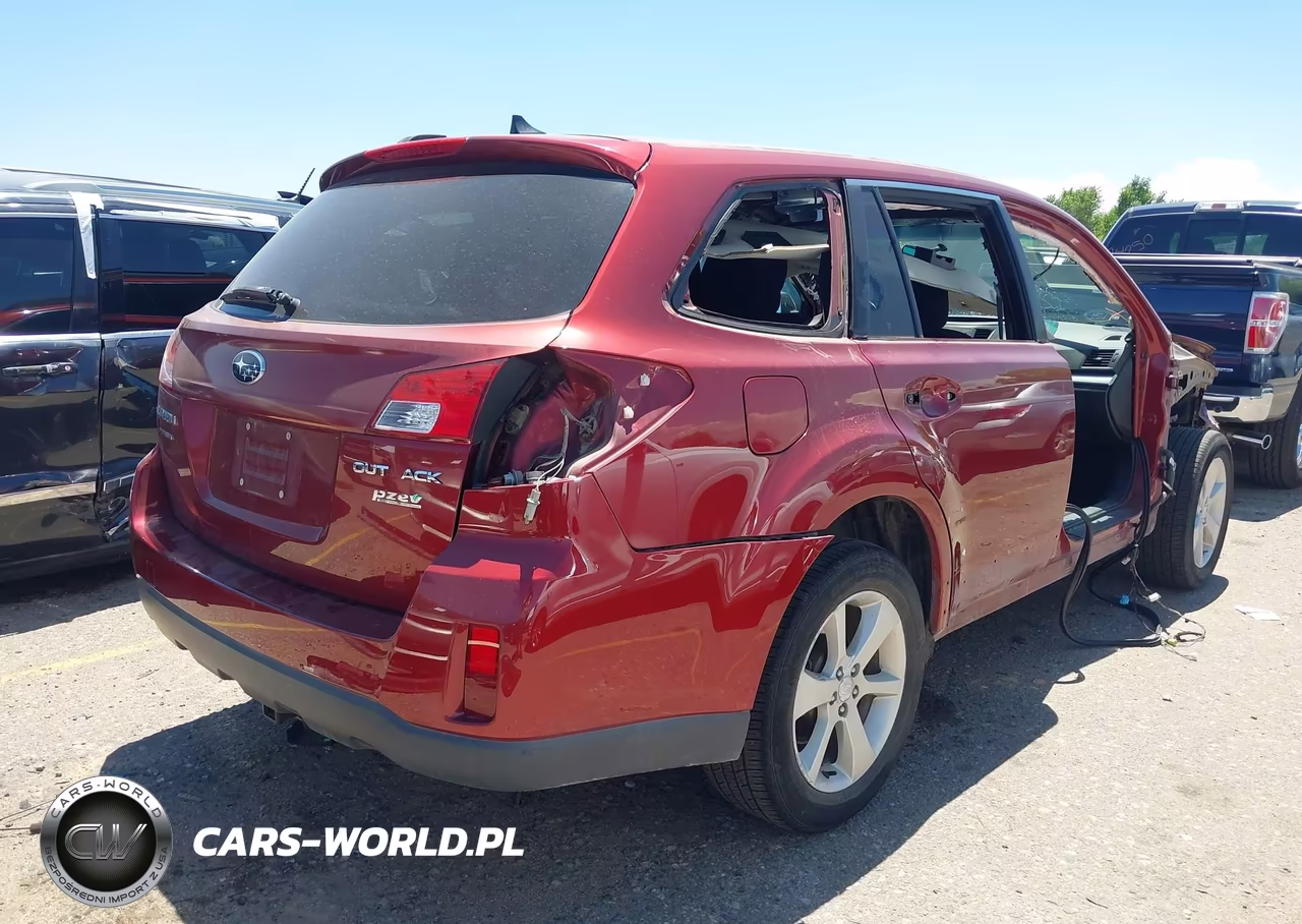 2014 Subaru Outback 2.5I Premium VIN:4S4BRBCC7E3257982 - 4