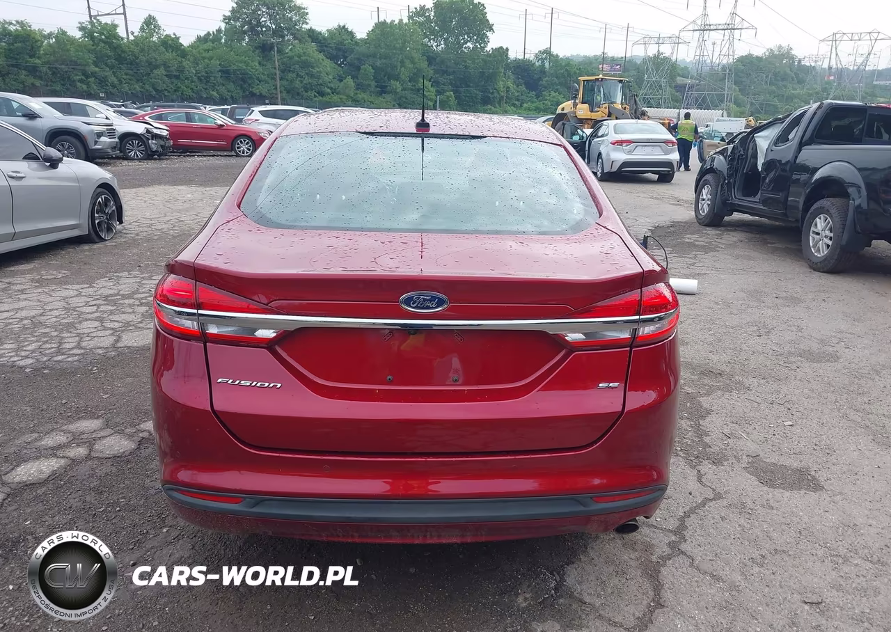 2017 Ford Fusion Se VIN:3FA6P0H79HR363129 - 16
