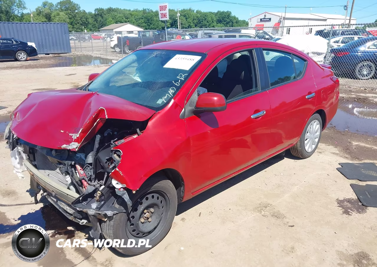 2013 Nissan Versa 1.6 Sv VIN:3N1CN7AP8DL881173 - 2