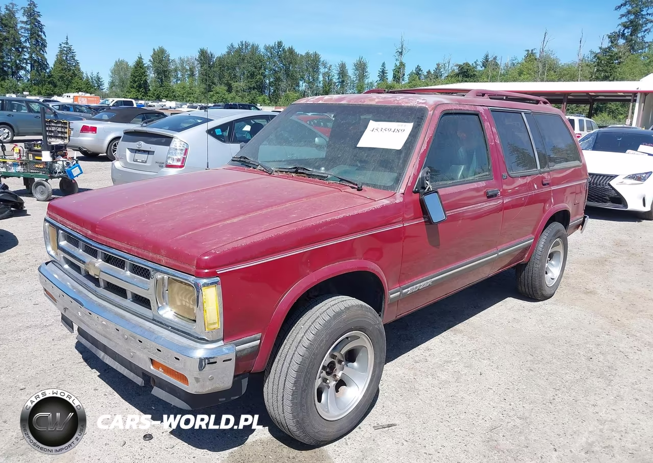 1993 Chevrolet Blazer S10 VIN:1GNDT13W8P2106264 - 2