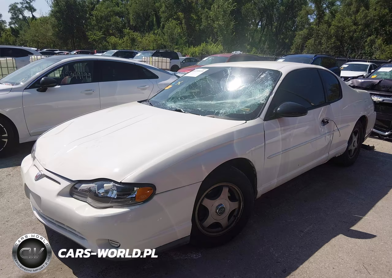 2003 Chevrolet Monte Carlo Ls VIN:2G1WW12E239274813 - 2
