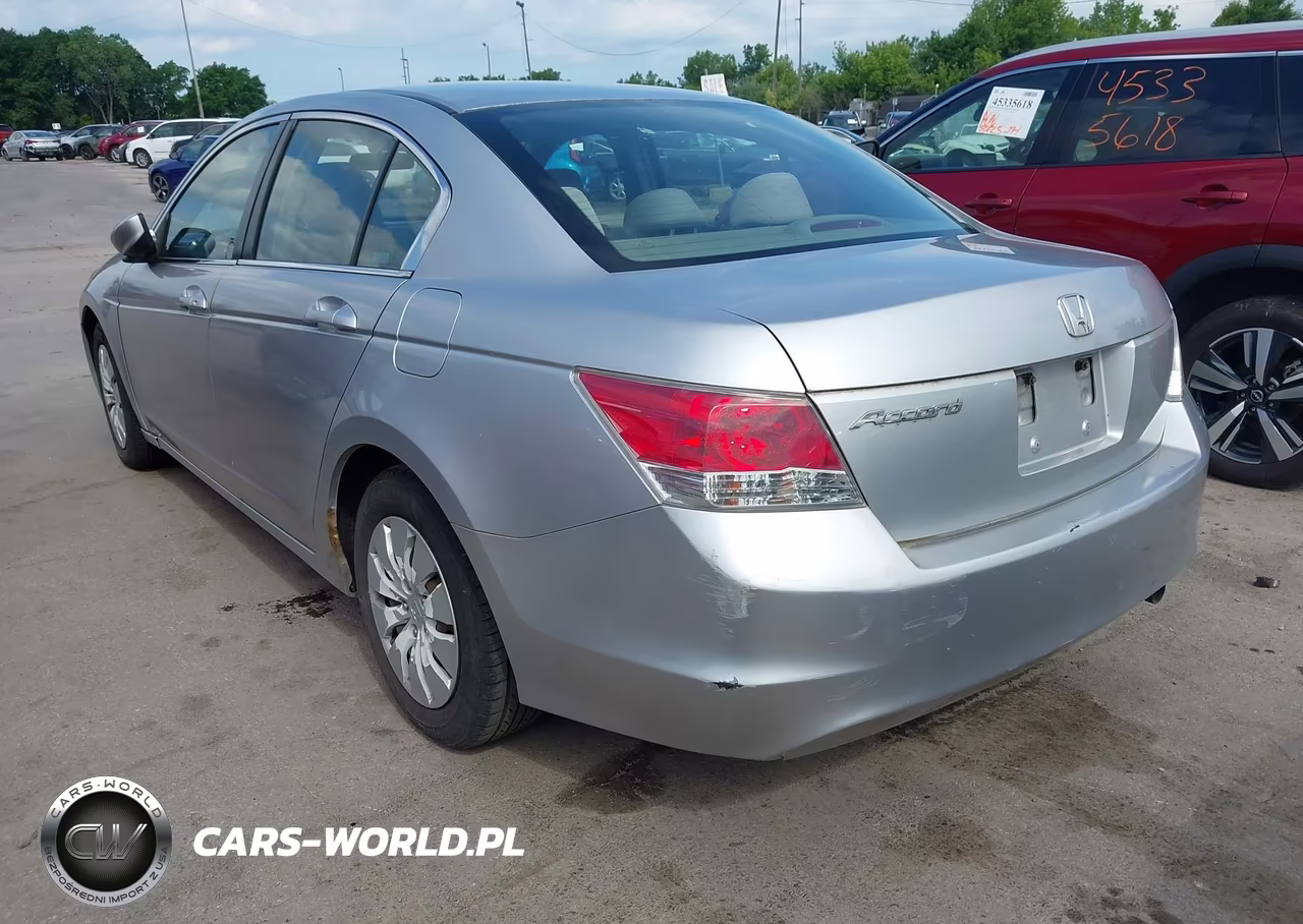 2008 Honda Accord 2.4 Lx VIN:1HGCP263X8A101737 - 3