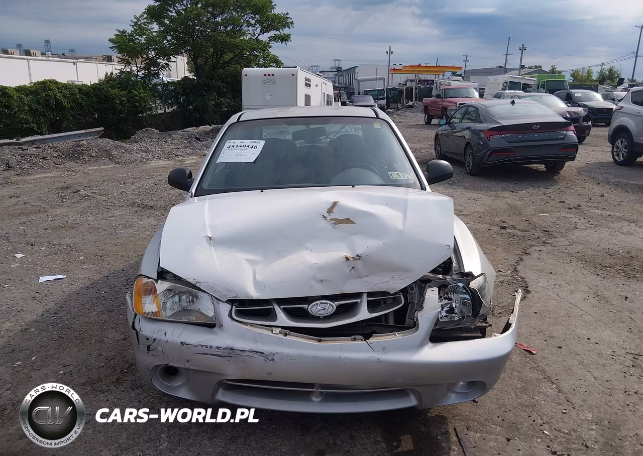 2002 Hyundai Accent Gs VIN:KMHCG35C32U190199 - 12