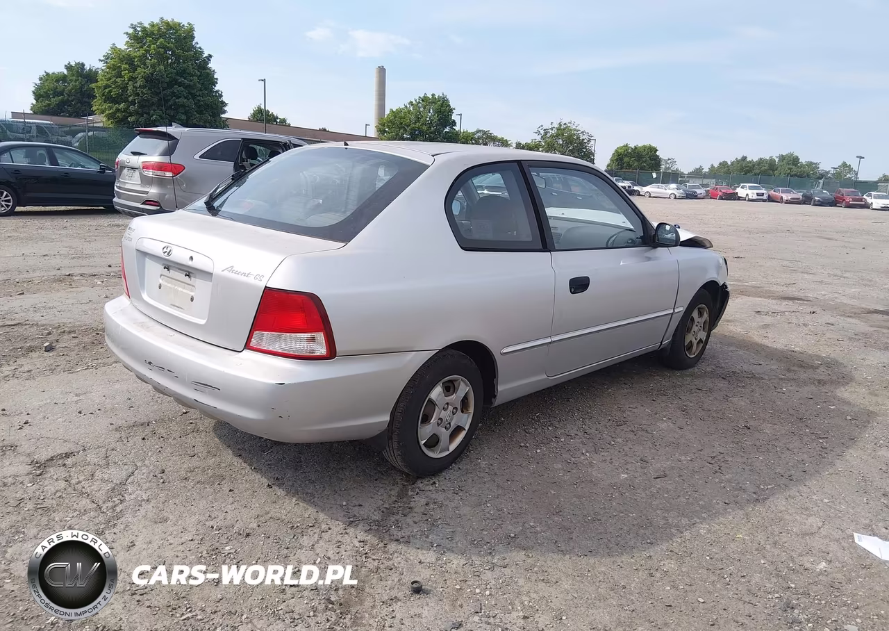2002 Hyundai Accent Gs VIN:KMHCG35C32U190199 - 4
