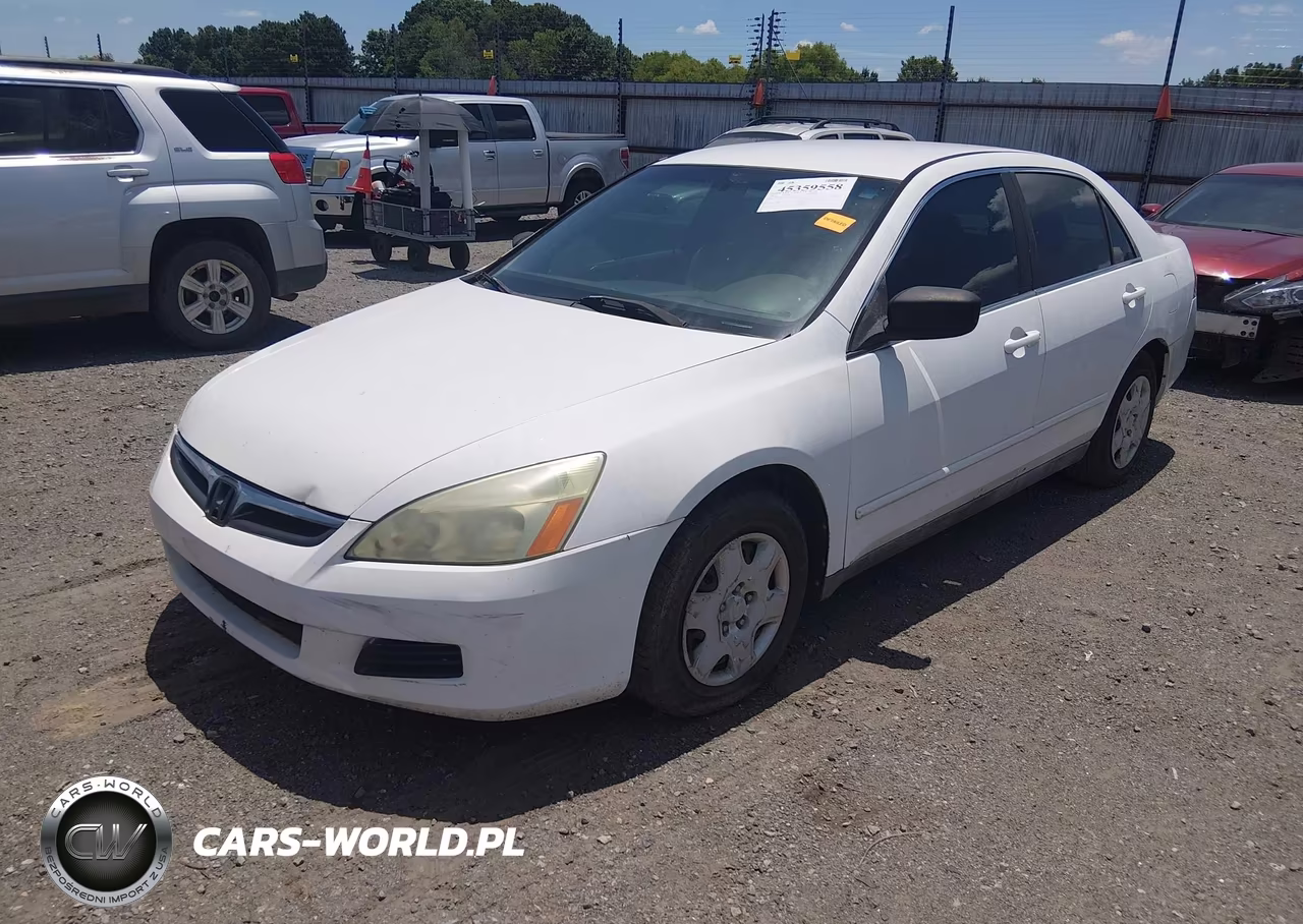 2007 Honda Accord 2.4 Lx VIN:1HGCM56417A001172 - 2