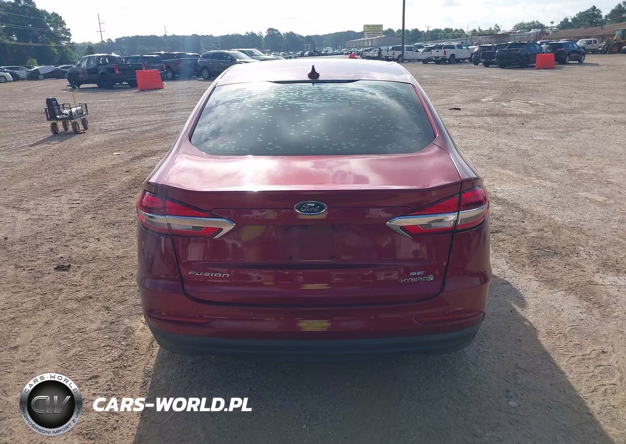 2019 Ford Fusion Hybrid Se VIN:3FA6P0LU3KR113440 - 17