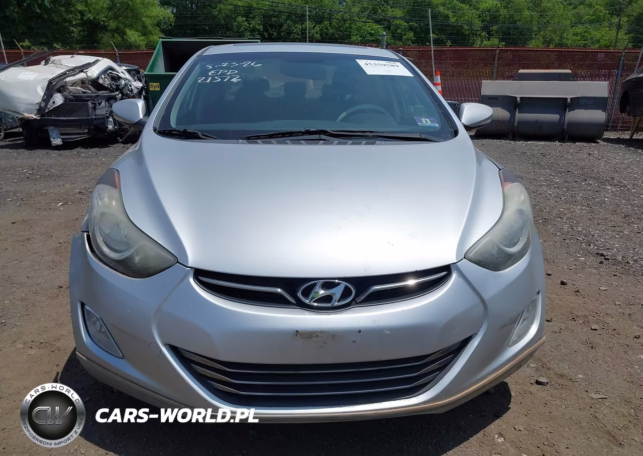 2012 Hyundai Elantra Limited VIN:5NPDH4AE8CH121572 - 12
