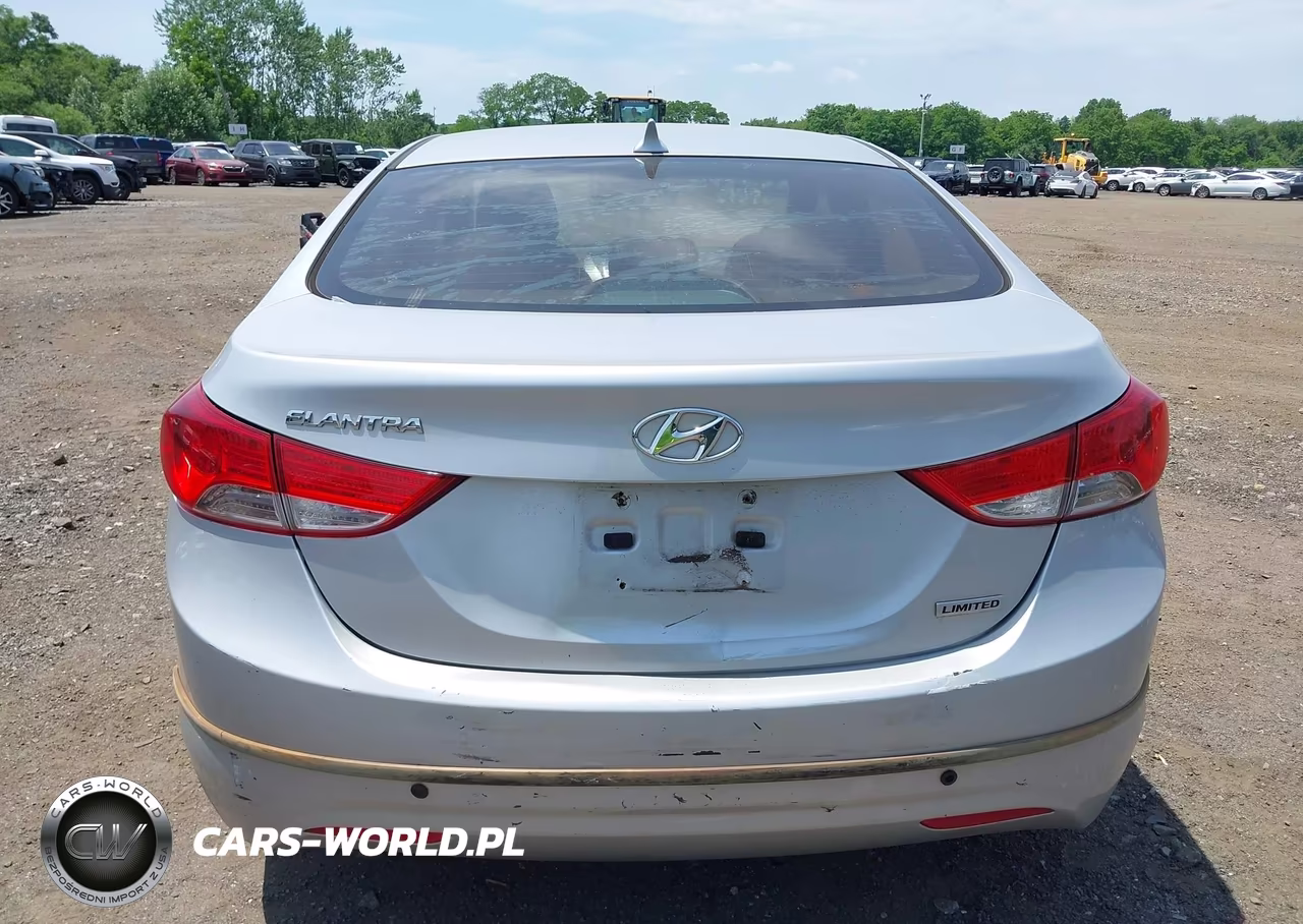 2012 Hyundai Elantra Limited VIN:5NPDH4AE8CH121572 - 16