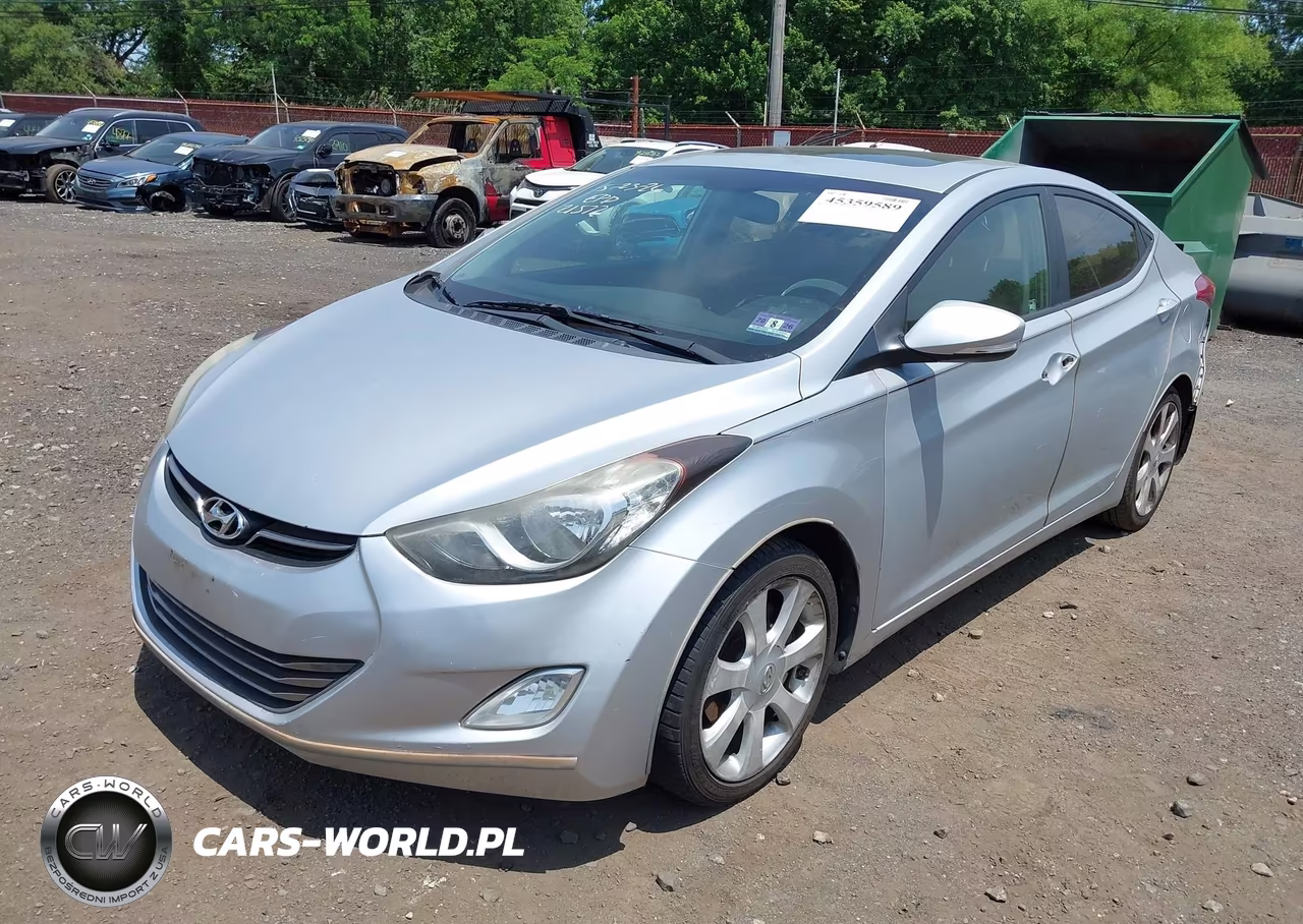 2012 Hyundai Elantra Limited VIN:5NPDH4AE8CH121572 - 18