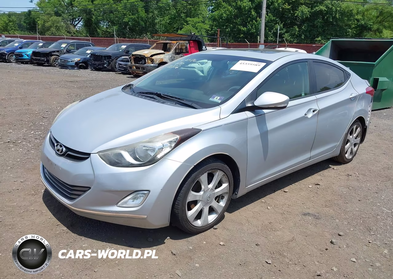 2012 Hyundai Elantra Limited VIN:5NPDH4AE8CH121572 - 2