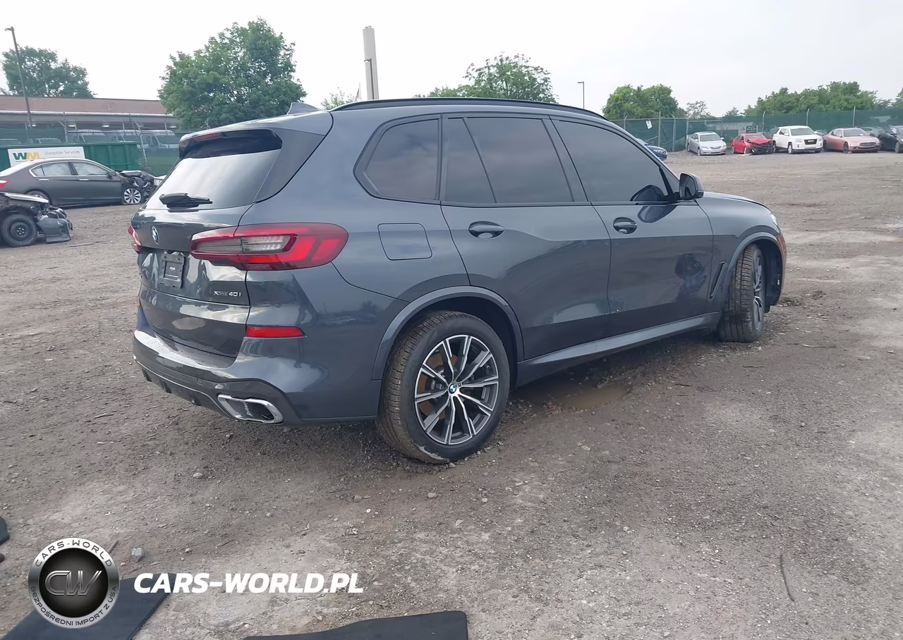 2021 BMW X5 xDrive40I VIN:5UXCR6C01M9H72141 - 4