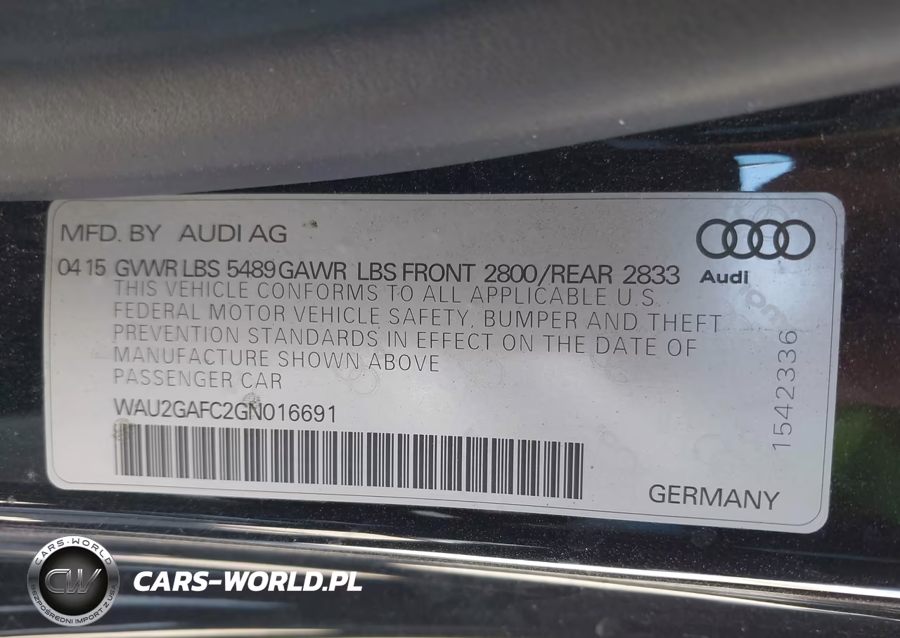 2016 Audi A7 3.0T Premium Plus VIN:WAU2GAFC2GN016691 - 9