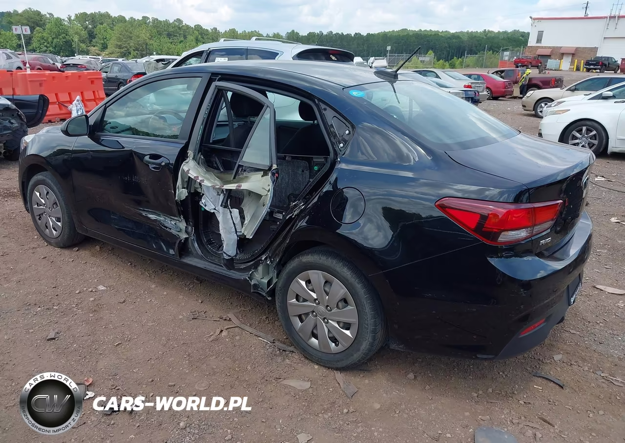 2018 Kia Rio Lx VIN:3KPA24AB6JE079799 - 3