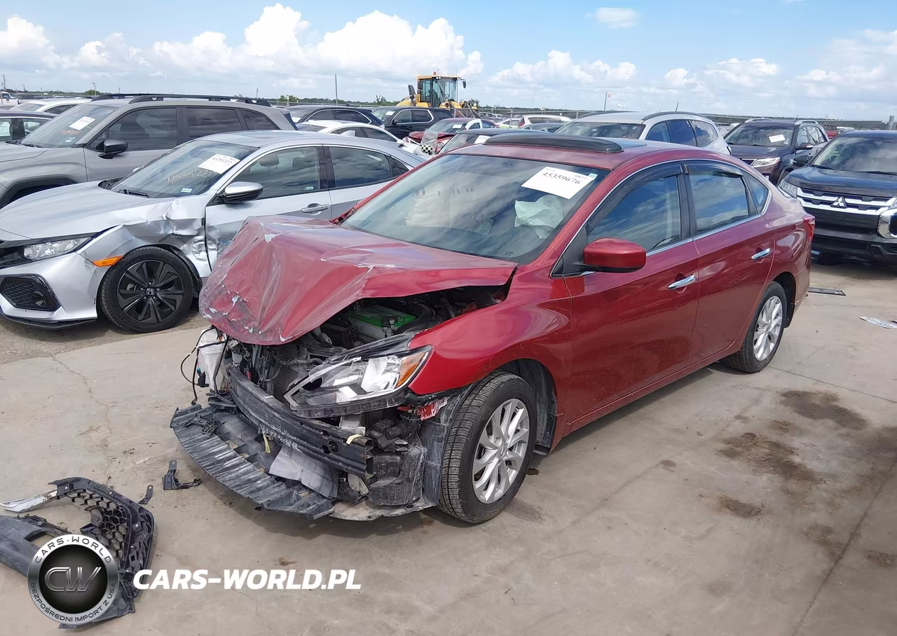 2016 Nissan Sentra Sv VIN:3N1AB7AP3GY307989 - 2