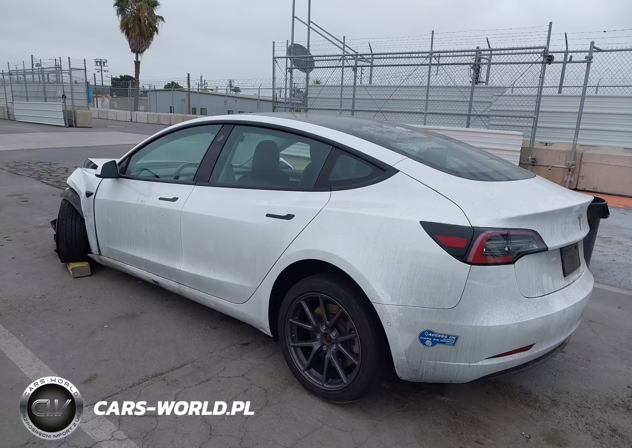 2021 Tesla Model 3 Standard Range Plus Rear-Wheel Drive VIN:5YJ3E1EA8MF074960 - 3