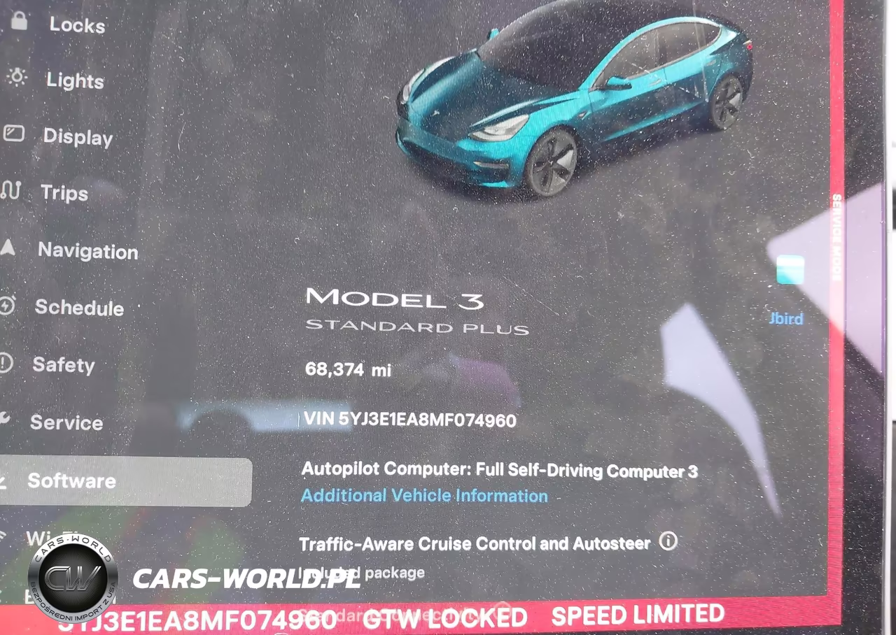 2021 Tesla Model 3 Standard Range Plus Rear-Wheel Drive VIN:5YJ3E1EA8MF074960 - 7