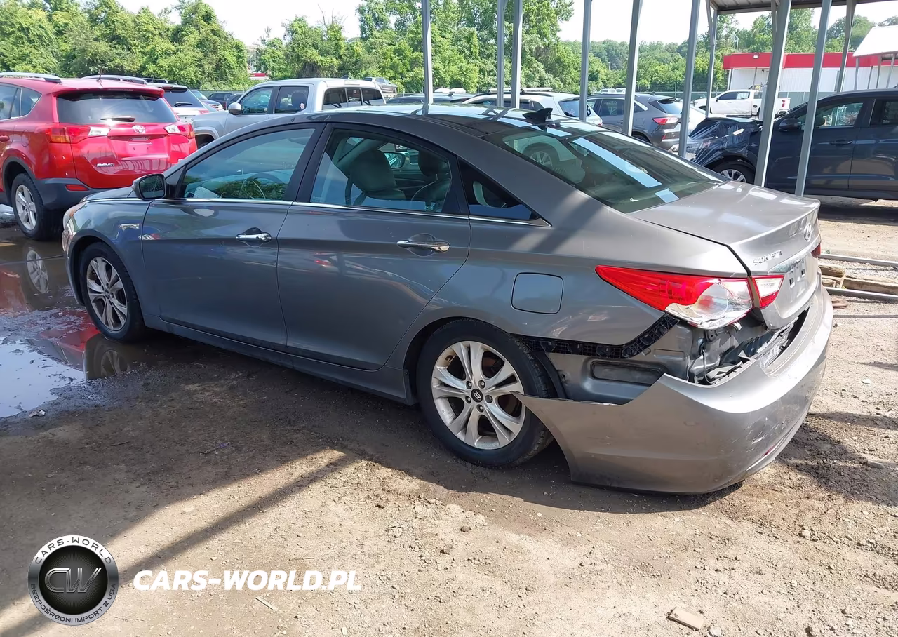 2013 Hyundai Sonata Limited VIN:5NPEC4AC0DH615976 - 3
