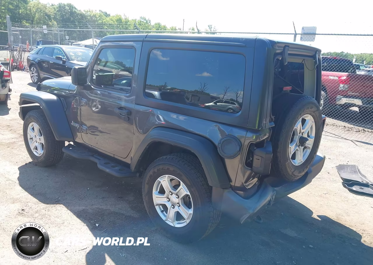 2019 Jeep Wrangler Sport S 4X4 VIN:1C4GJXAN4KW506297 - 3