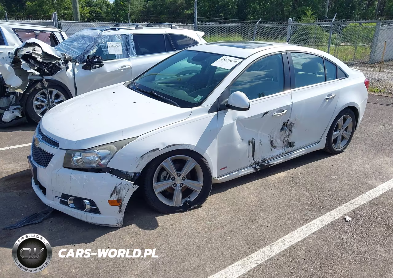 2013 Chevrolet Cruze 2Lt Auto VIN:1G1PE5SB7D7107869 - 2