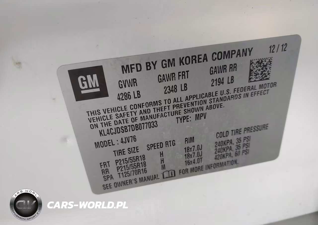2013 Buick Encore Premium VIN:KL4CJDSB7DB077033 - 9