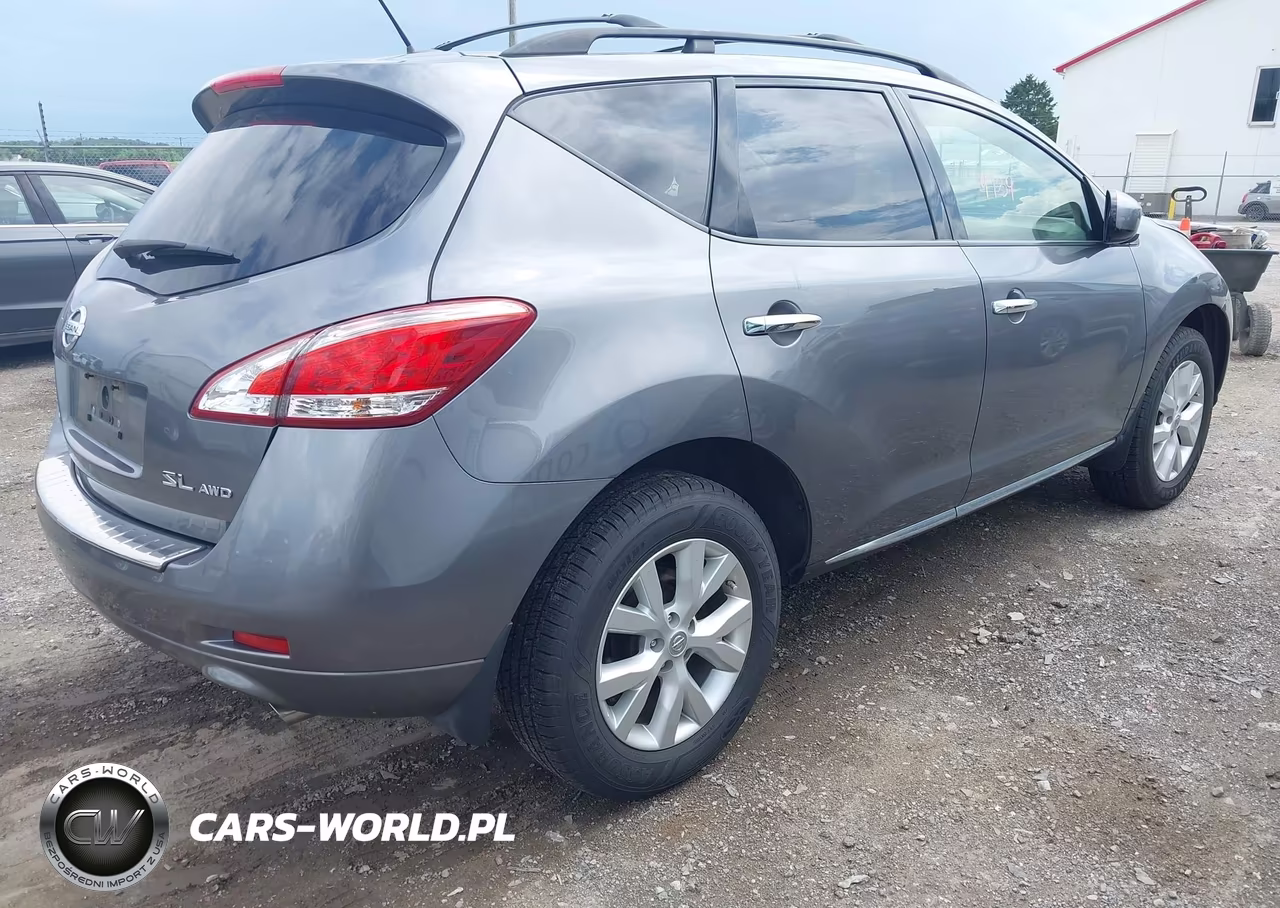 2013 Nissan Murano Sl VIN:JN8AZ1MW1DW305626 - 4