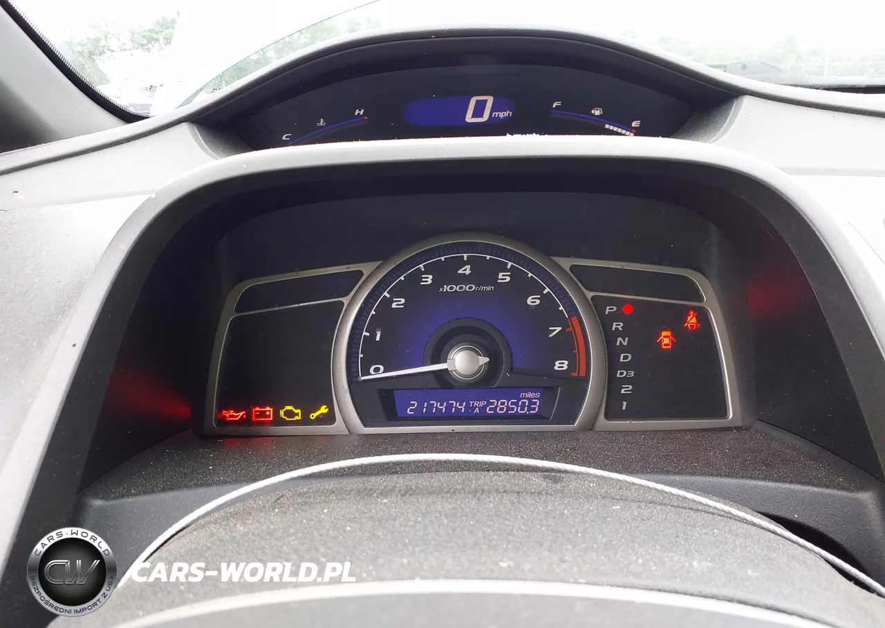 2008 Honda Civic Ex VIN:1HGFA16898L029244 - 7