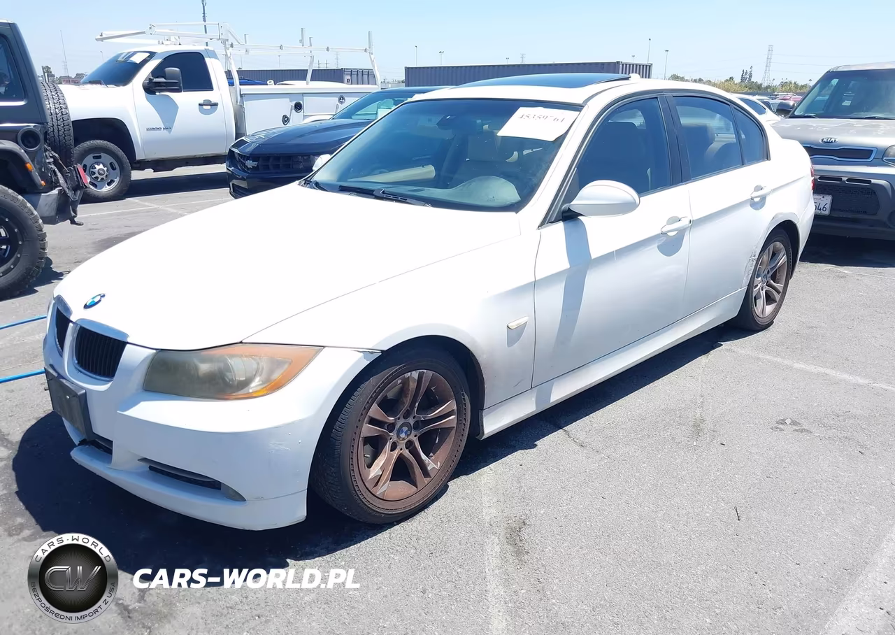 2008 BMW 328I VIN:WBAVC57528NK77174 - 2