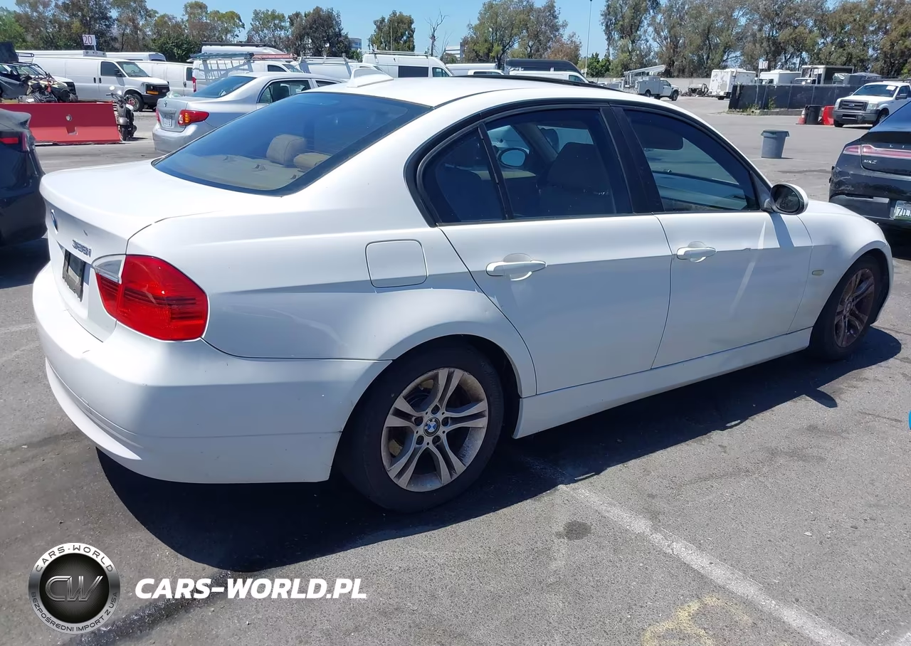 2008 BMW 328I VIN:WBAVC57528NK77174 - 4