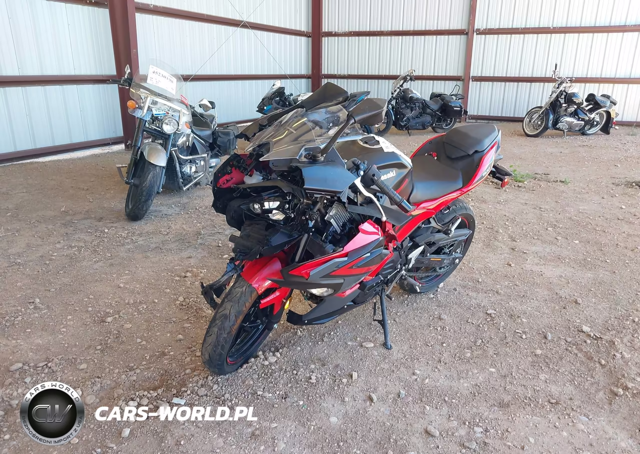 2025 Kawasaki Ex500 VIN:ML5EXGG16SDA55554 - 2