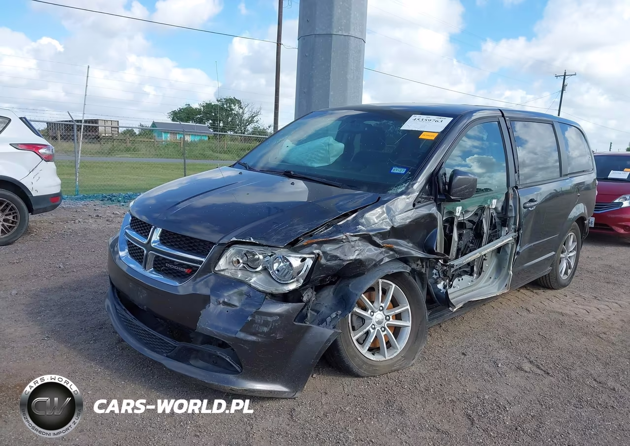 2016 Dodge Grand Caravan Se Plus VIN:2C4RDGBG8GR211302 - 2