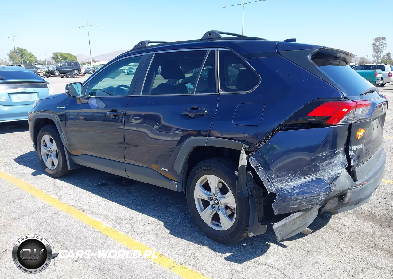 2021 Toyota Rav4 Hybrid Xle VIN:4T3R6RFV0MU023549 - 3