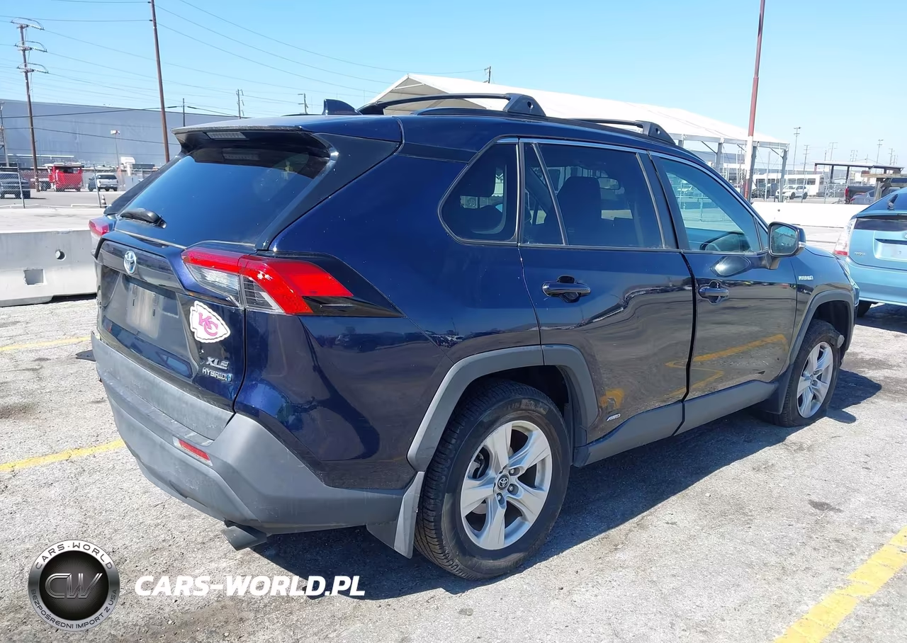 2021 Toyota Rav4 Hybrid Xle VIN:4T3R6RFV0MU023549 - 4