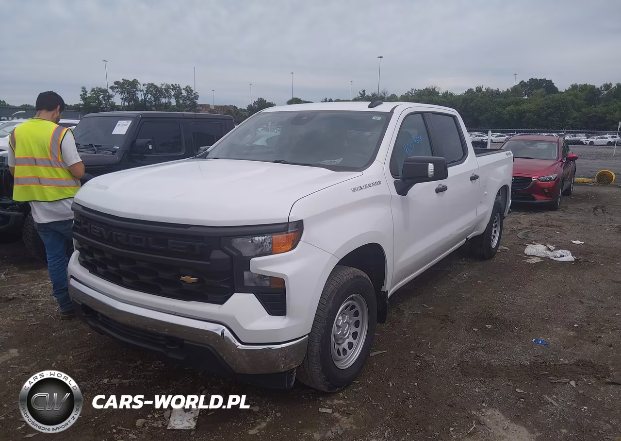 2023 Chevrolet Silverado 1500 4Wd Standard Bed Wt VIN:3GCUDAED9PG334167 - 2