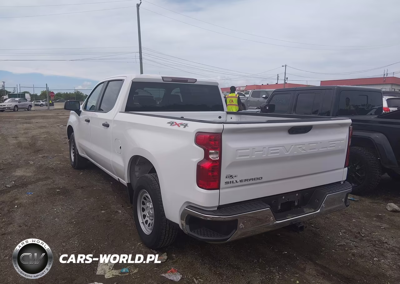 2023 Chevrolet Silverado 1500 4Wd Standard Bed Wt VIN:3GCUDAED9PG334167 - 3