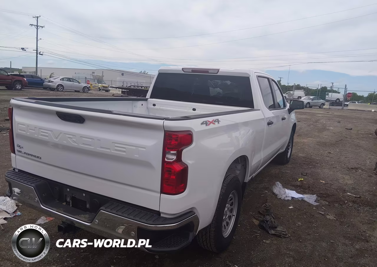 2023 Chevrolet Silverado 1500 4Wd Standard Bed Wt VIN:3GCUDAED9PG334167 - 4