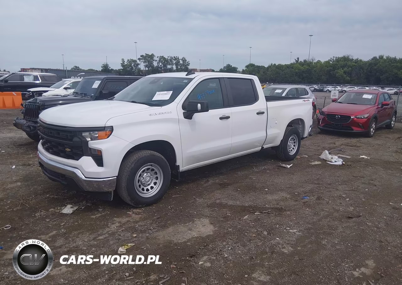 2023 Chevrolet Silverado 1500 4Wd Standard Bed Wt VIN:3GCUDAED9PG334167 - 6