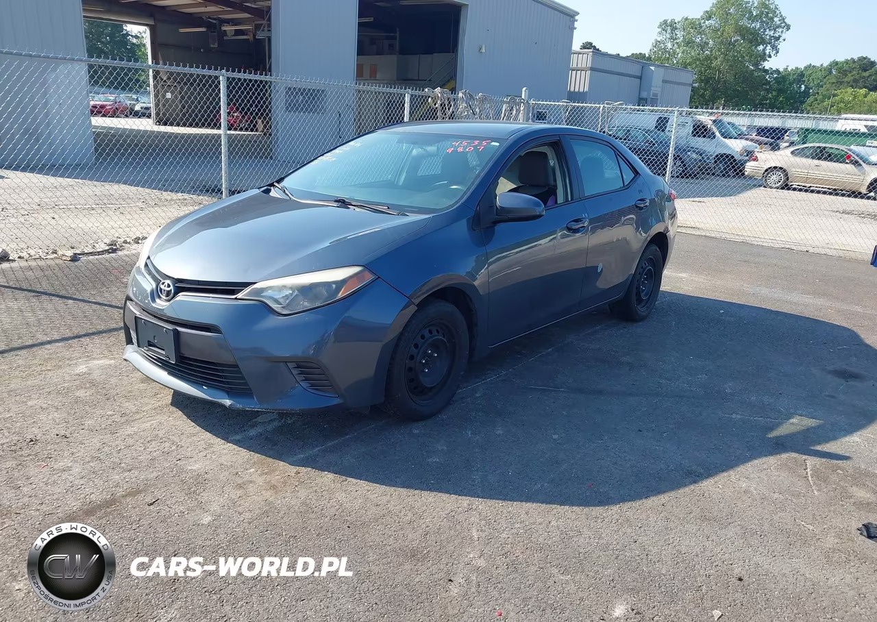 2016 Toyota Corolla Le VIN:5YFBURHE6GP434540 - 2
