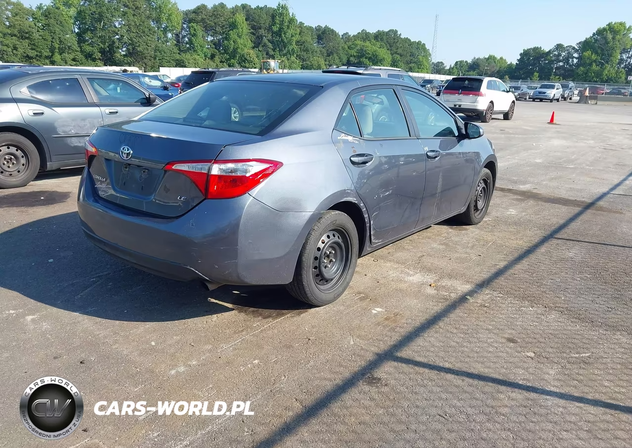 2016 Toyota Corolla Le VIN:5YFBURHE6GP434540 - 4