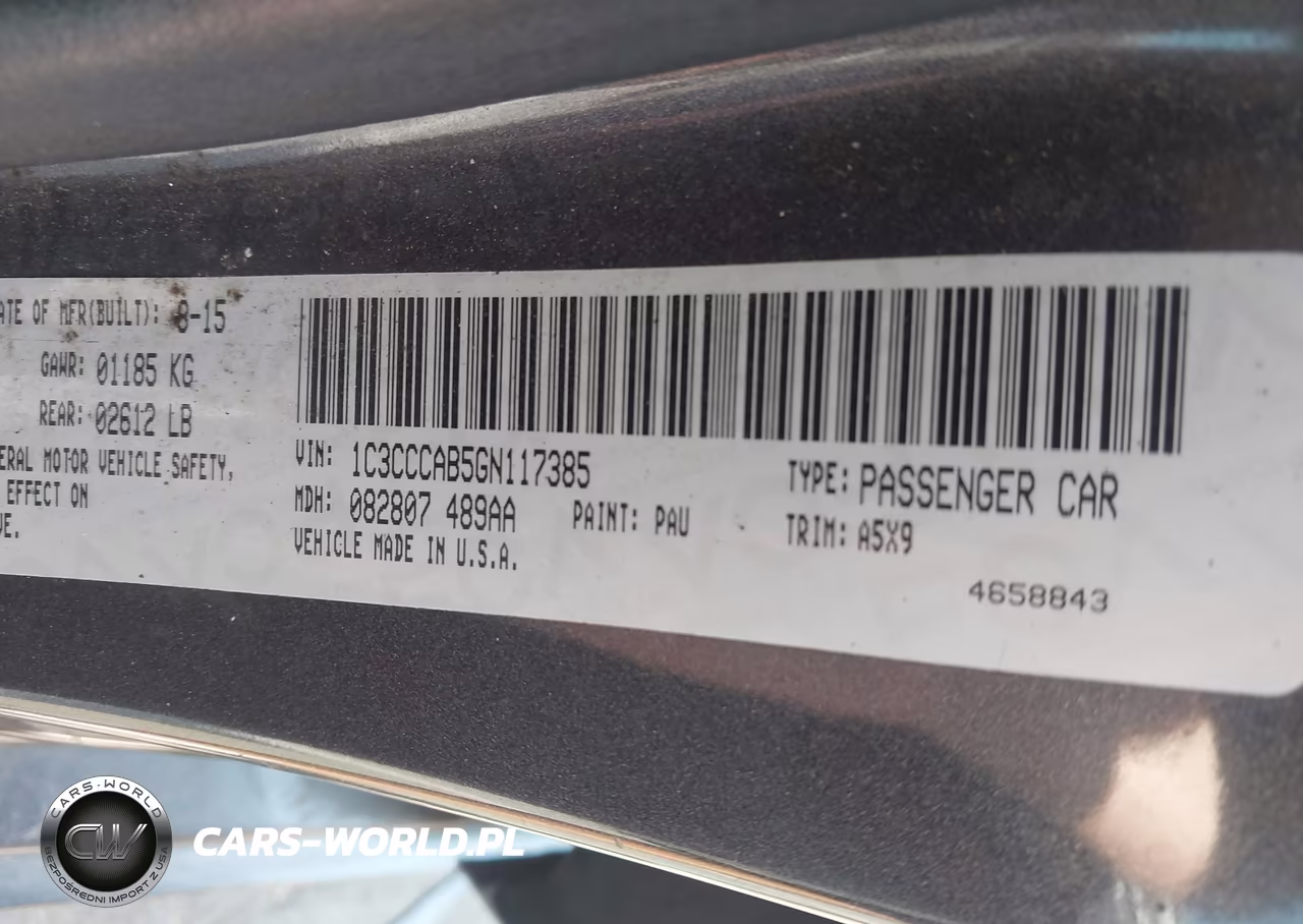 2016 Chrysler 200 Limited VIN:1C3CCCAB5GN117385 - 9