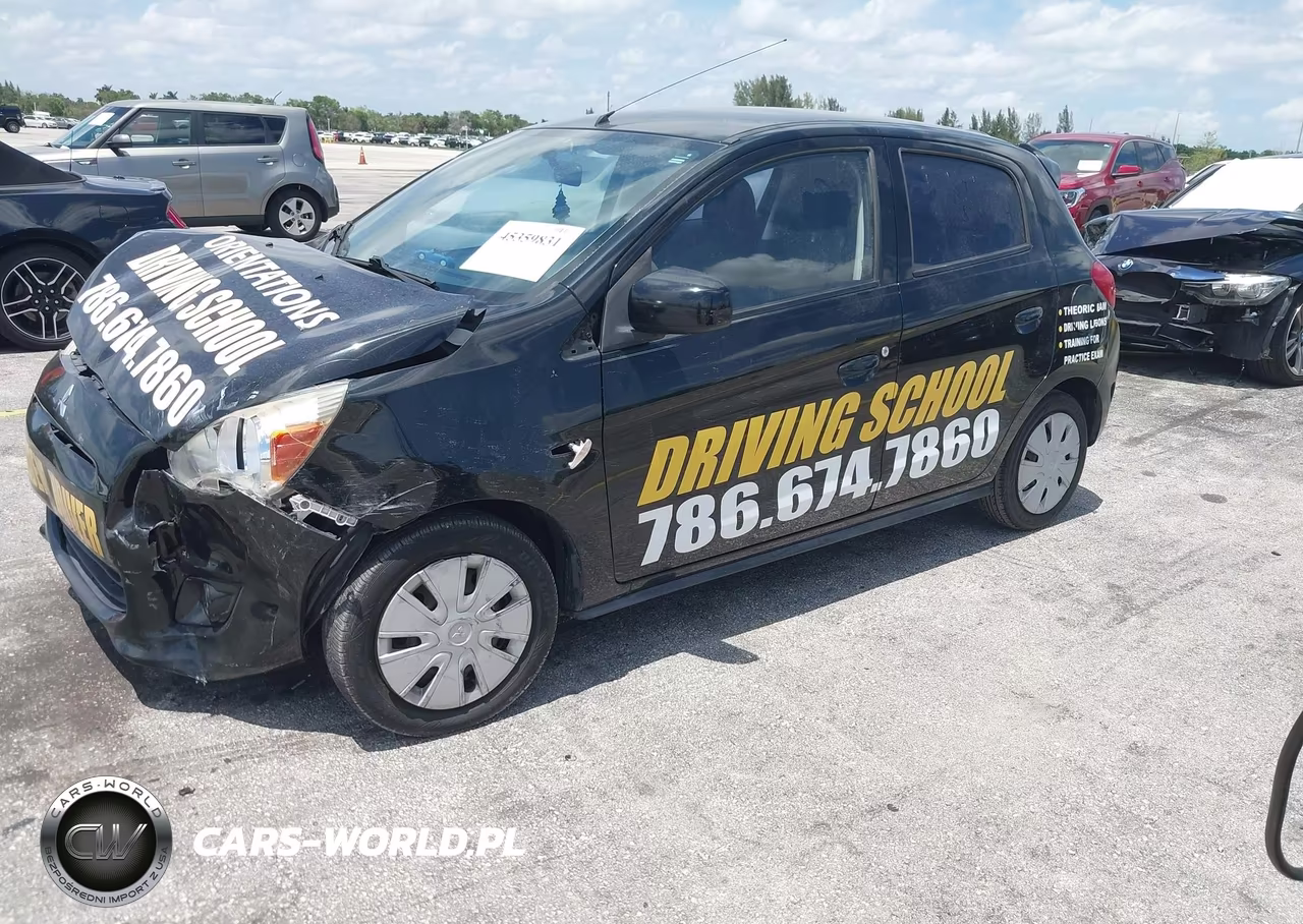 2014 Mitsubishi Mirage De VIN:ML32A3HJ1EH007328 - 2