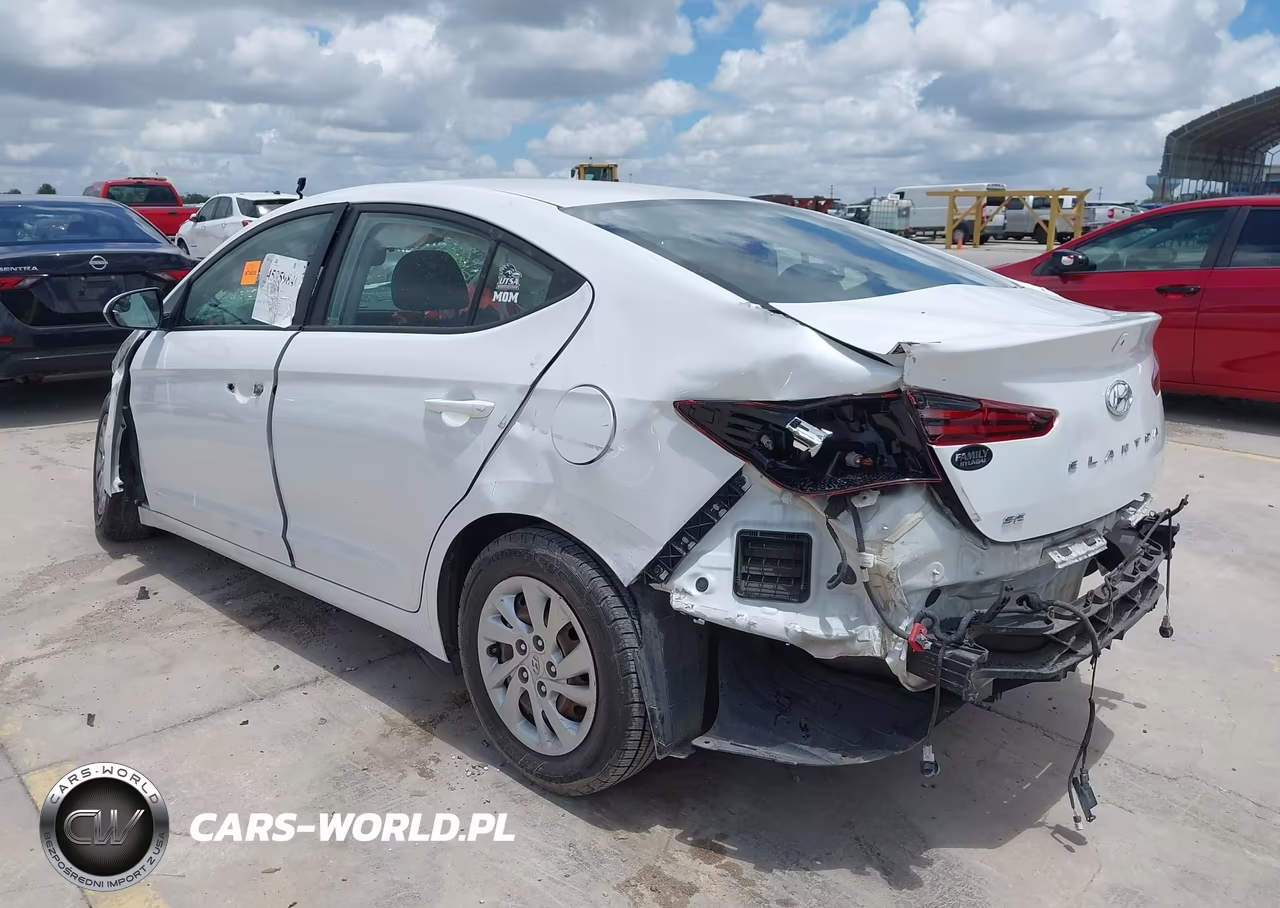 2019 Hyundai Elantra Se VIN:5NPD74LF1KH452940 - 3